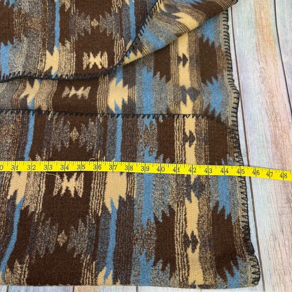 Bear Ridge Outfitters Vintage Duster Vest Jacket Medium USA Aztec Western 90s - Picture 7 of 10